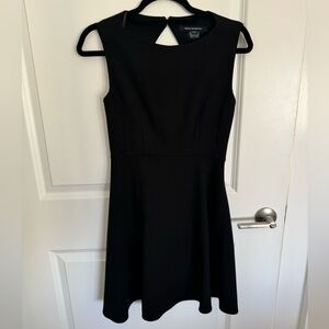 French Connection Black Knee-Length Dress
